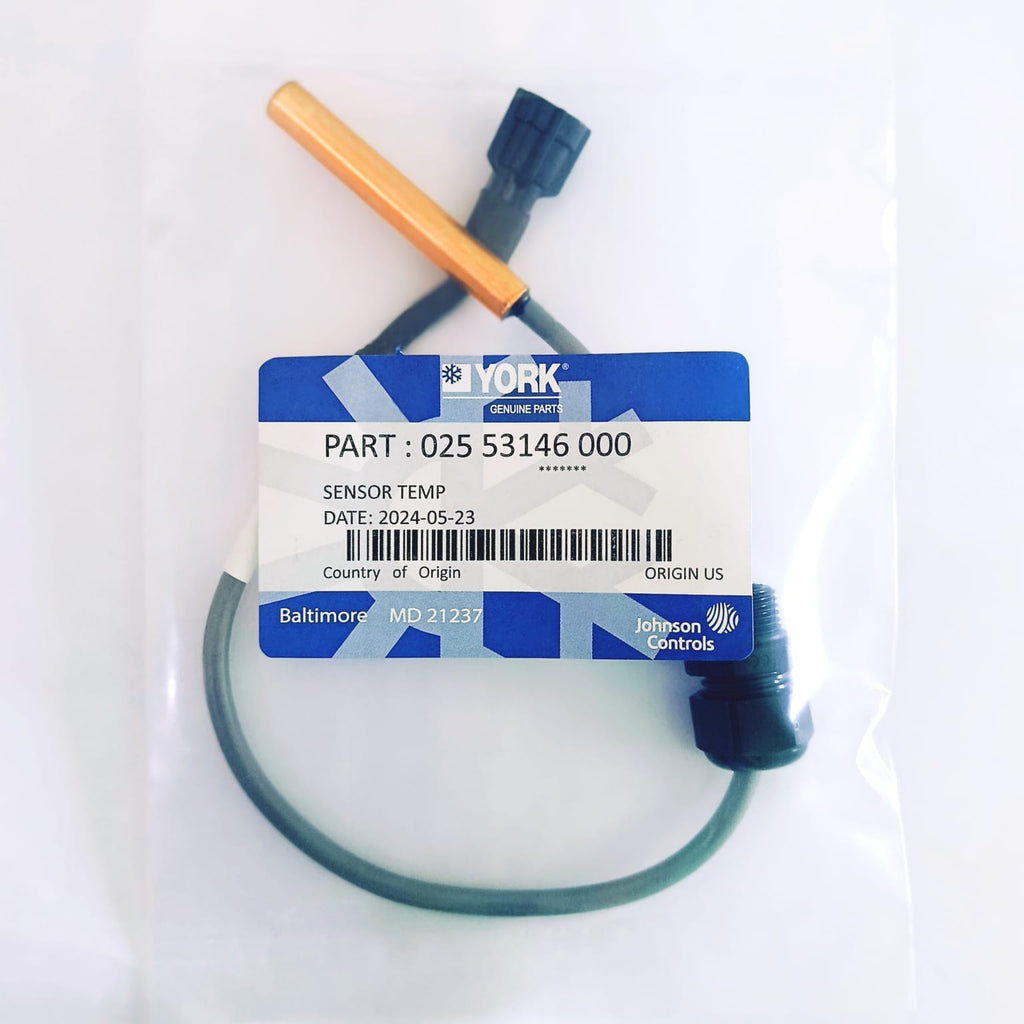 Genuine York Temperature Sensor 025-53146-000 | York Chiller Temp Sensor Probe