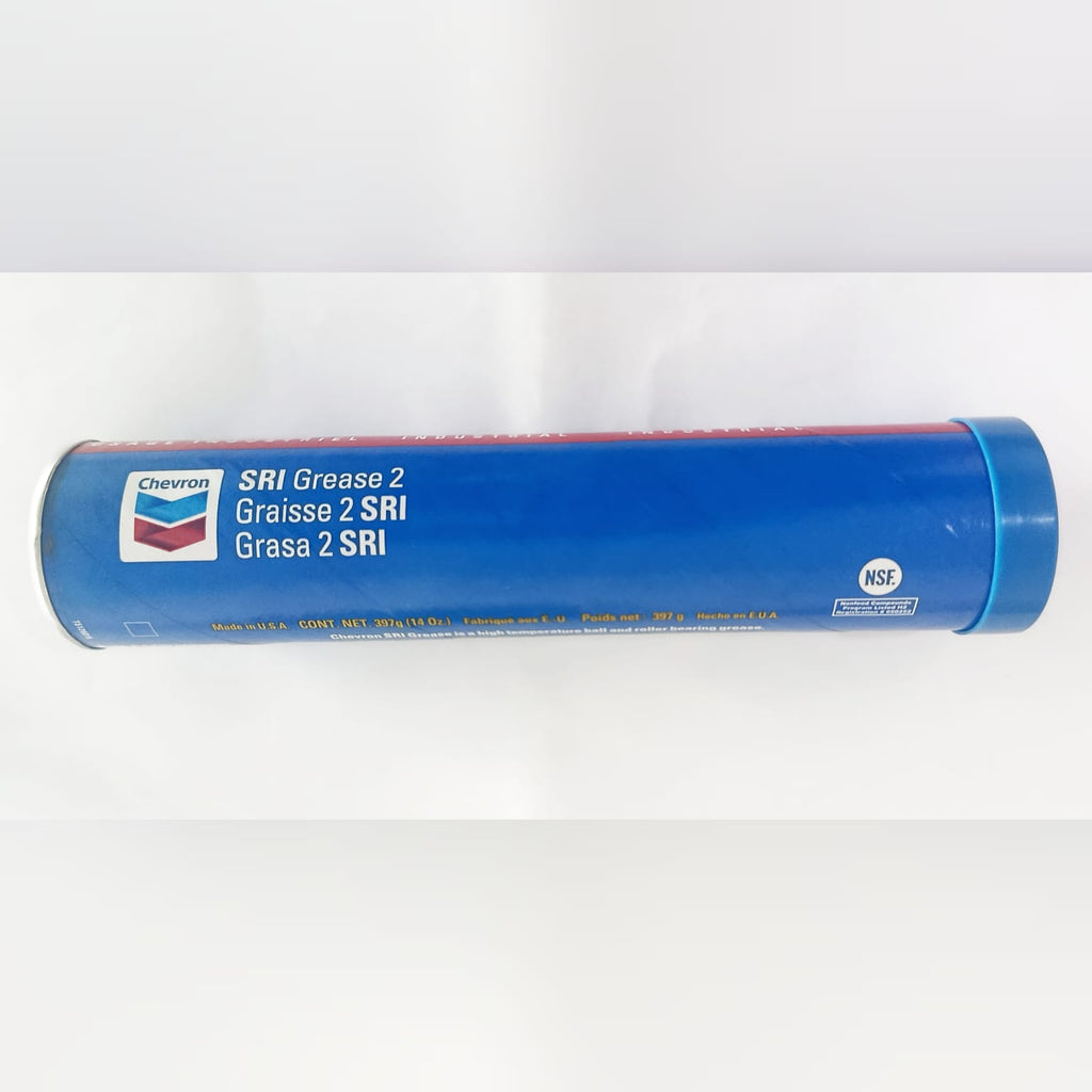 Chevron SRI Grease 2 – High Temperature Ball & Roller Bearing Grease (14 oz / 397g Tube)